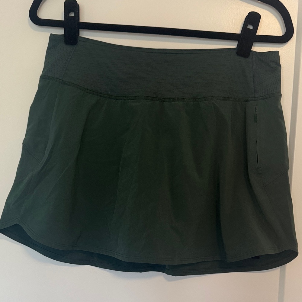 Outdoor Voices Green Athletic Skort